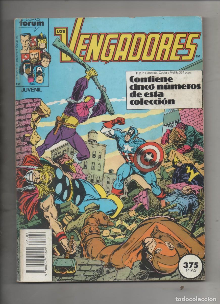 C&oacute;mics: RETAPADO LOS VENGADORES N&ordm; 66 AL 70 . FORUM.