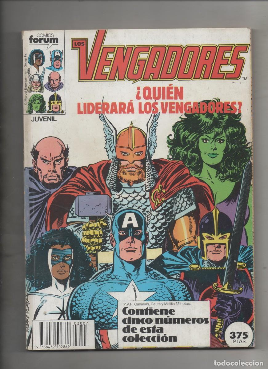 C&oacute;mics: RETAPADO LOS VENGADORES N&ordm; 71 AL 75 . FORUM.