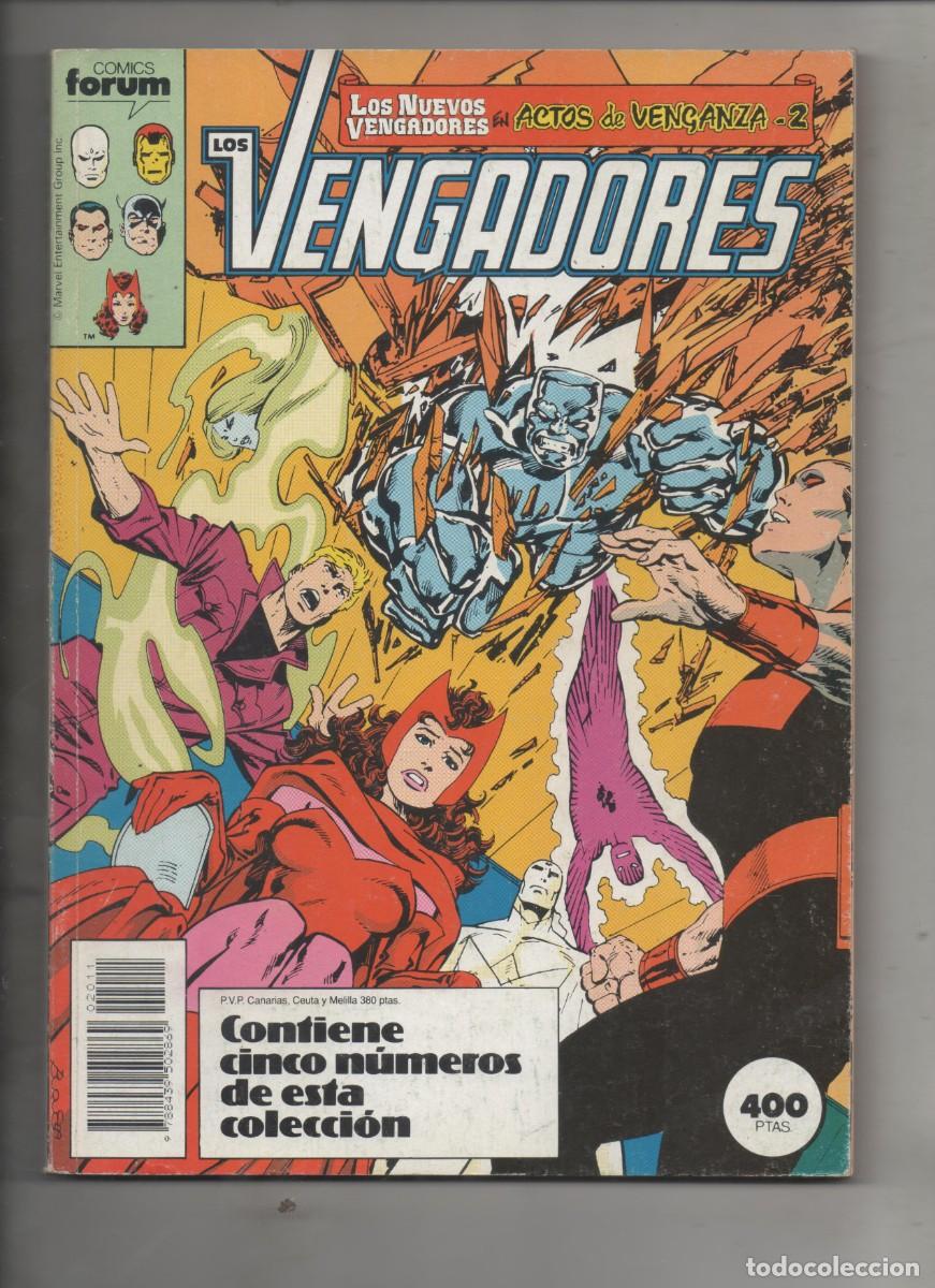 C&oacute;mics: RETAPADO LOS VENGADORES N&ordm; 91 AL 96 . FORUM.