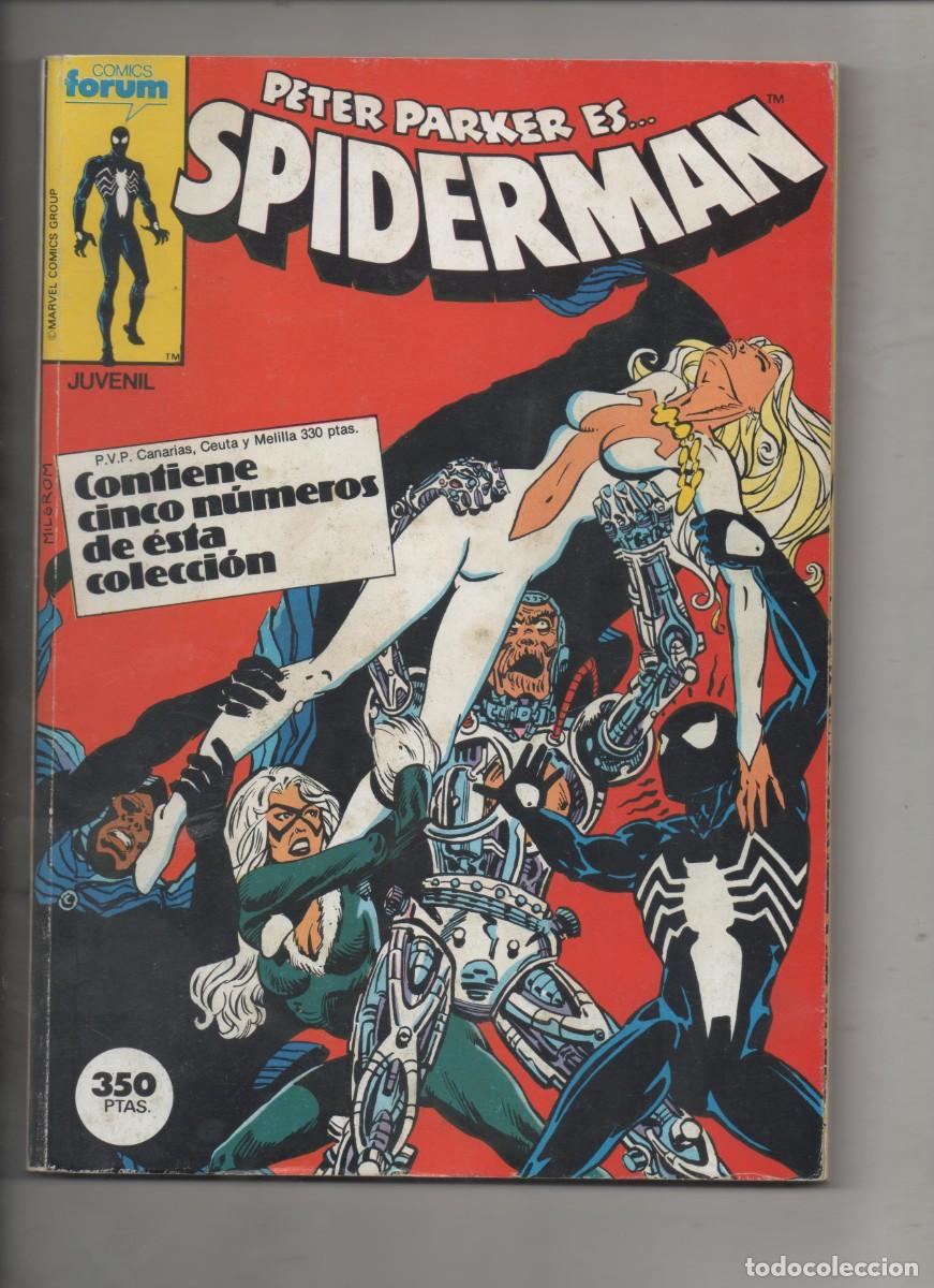 C&oacute;mics: RETAPADO SPIDERMAN N&ordm; 121 AL 125 -P