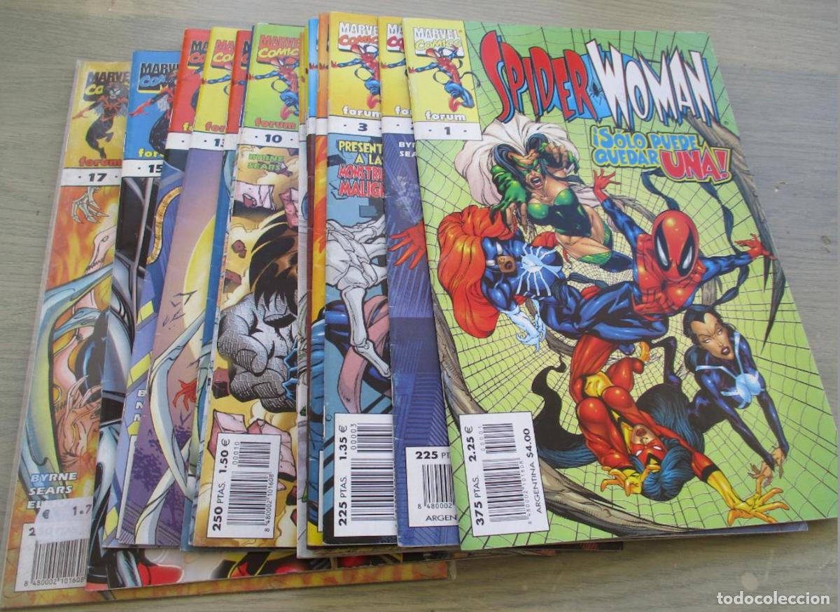 C&oacute;mics: Spider-Woman Vol. 1 - 17 N&uacute;meros (1 al 17) F&oacute;rum - Como nuevos
