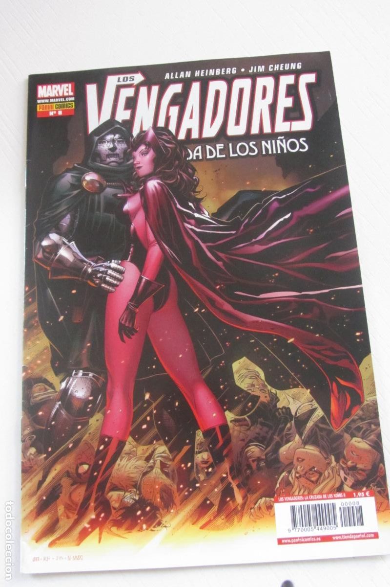 C&oacute;mics: LOS VENGADORES 8 LA CRUZADA DE LOS NI&Ntilde;OS PANINI MARVEL ARX363