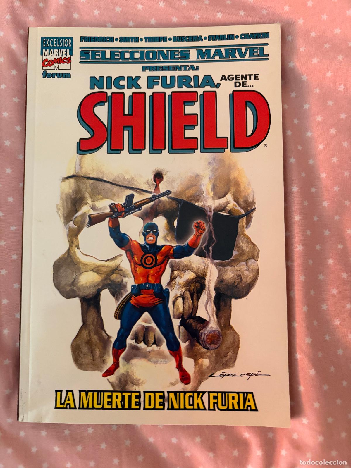 C&oacute;mics: Selecciones Marvel Especial Nick Furia, agente de SHIELD