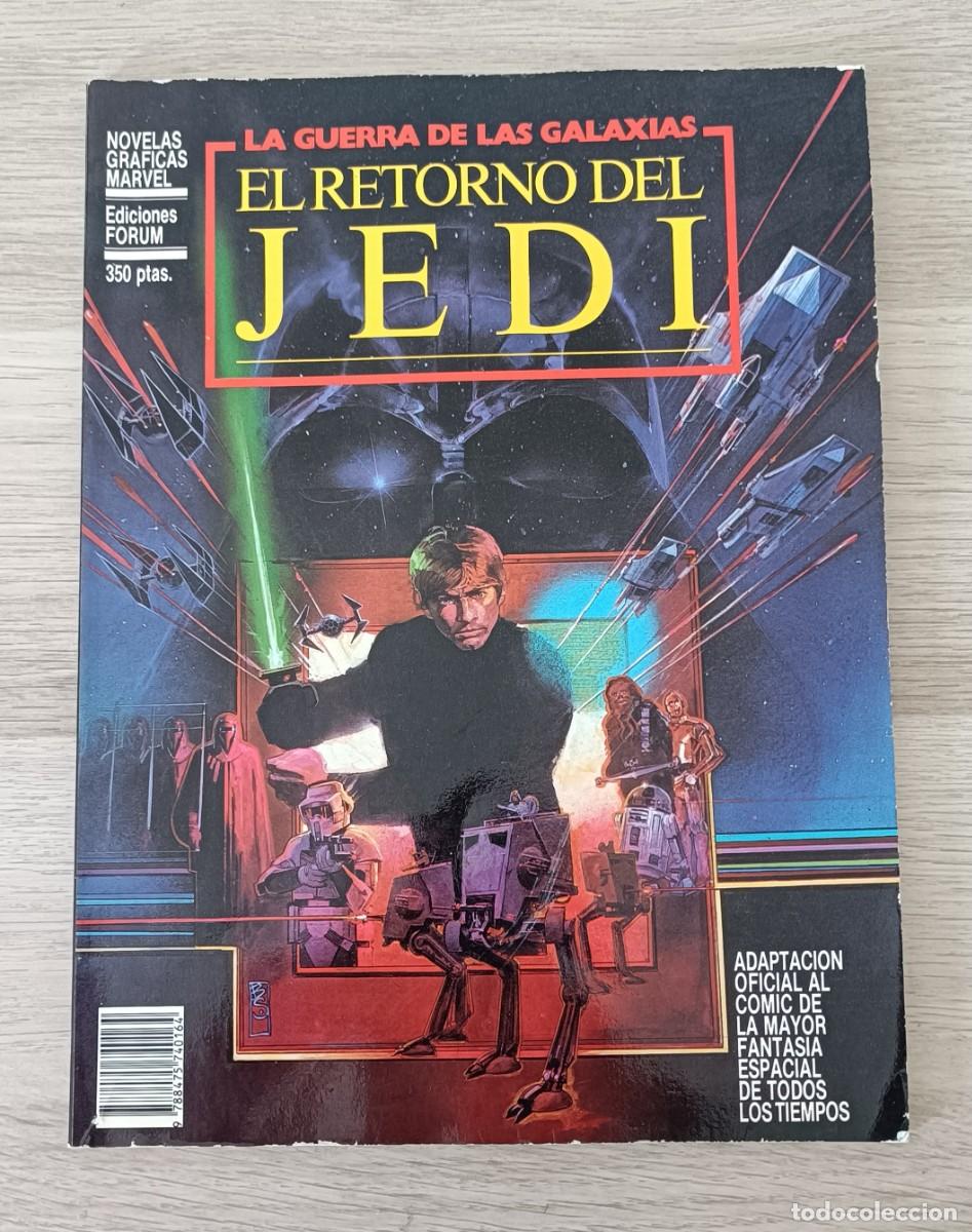 C&oacute;mics: Novela Gr&aacute;fica EL RETORNO DEL JEDI, Marvel, Forum, La Guerra de las Galaxias, STAR WARS