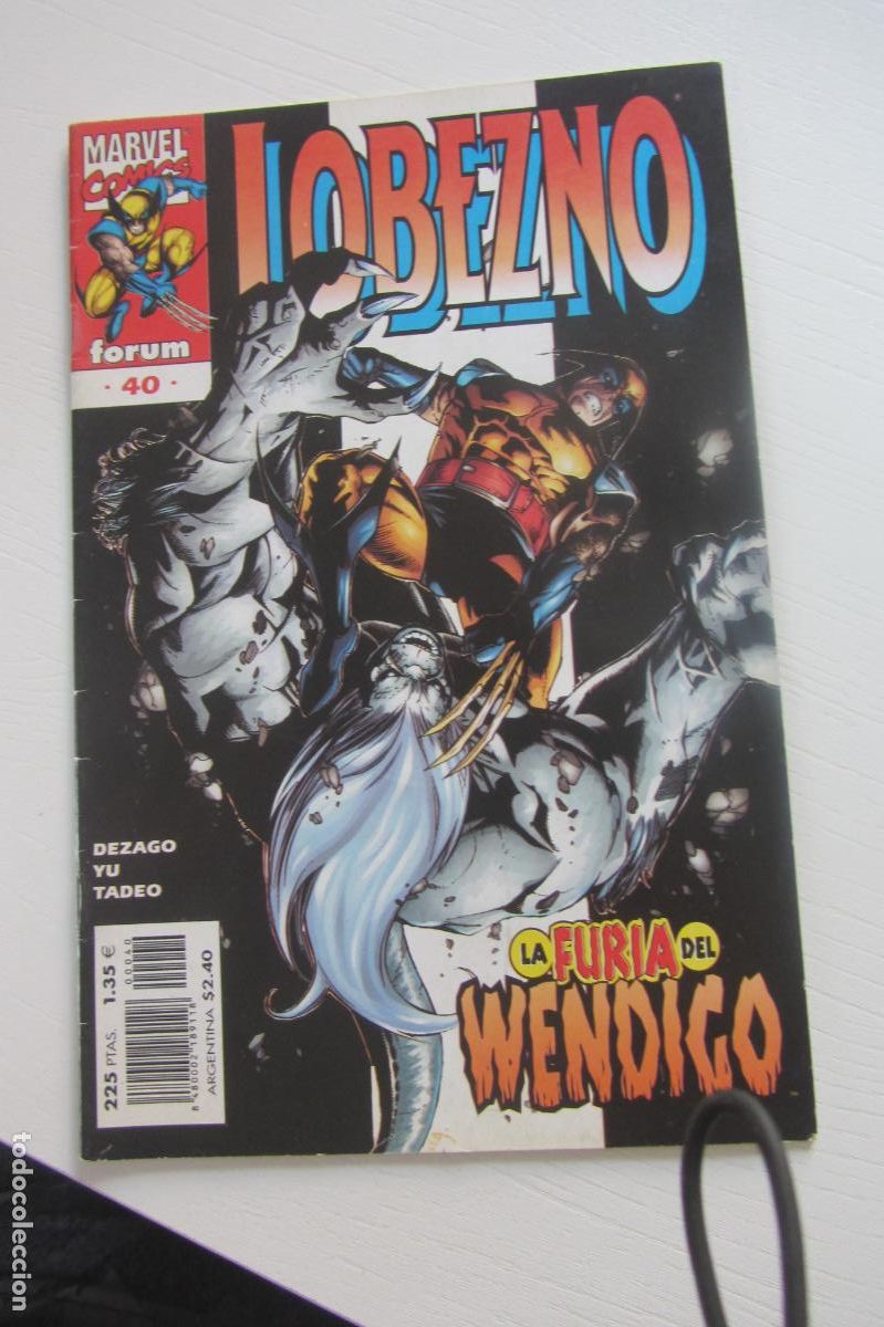 C&oacute;mics: LOBEZNO VOL.2 N&ordm; 40 ( 1996/2003 ) FORUM arx73b