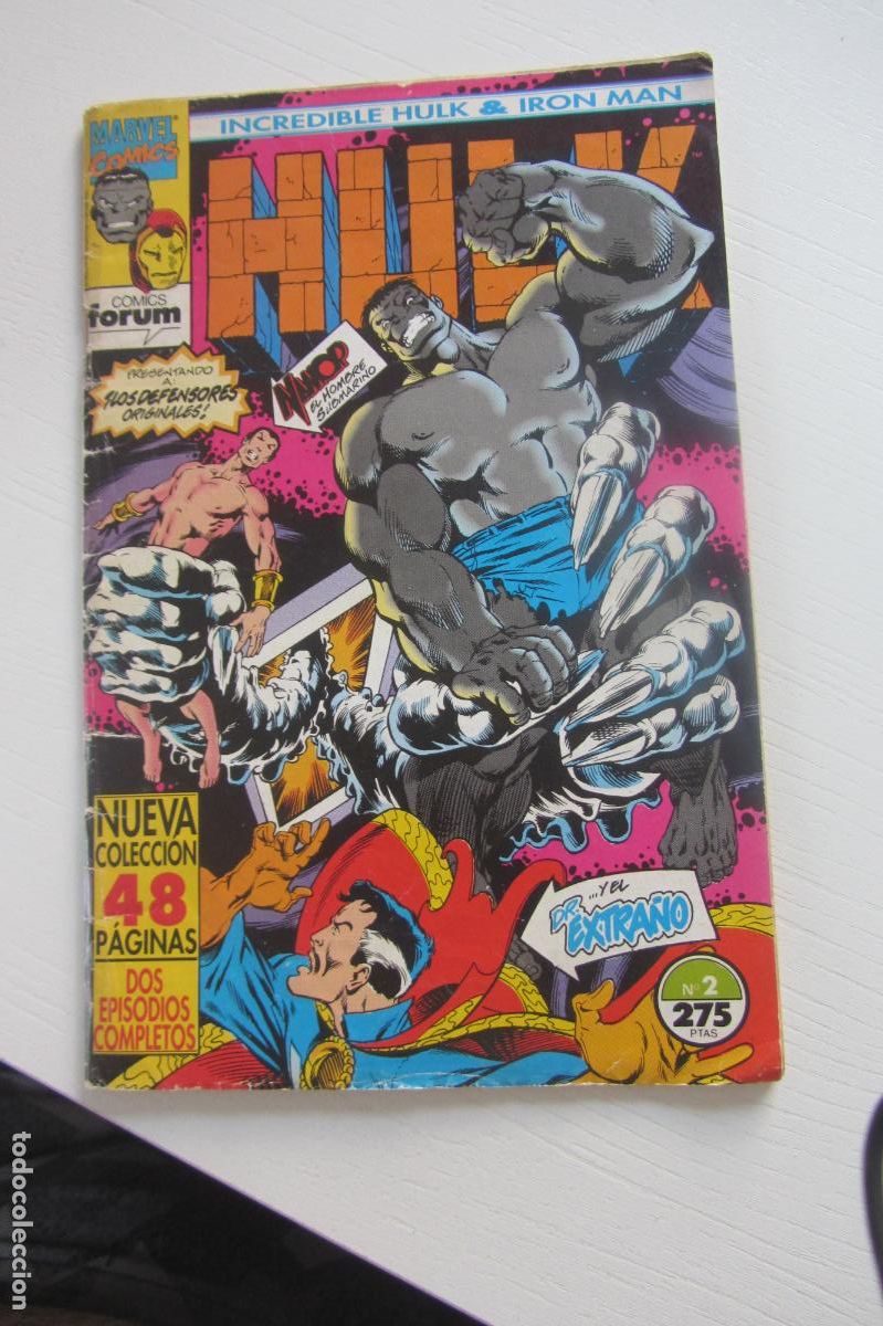 C&oacute;mics: HULK & IRON MAN VOL. 1 # 2 (FORUM) - 1993 arx95
