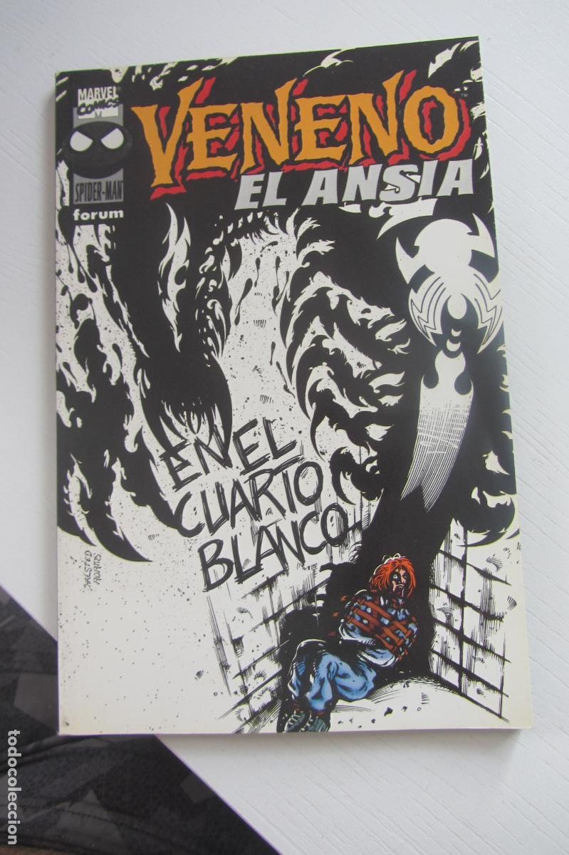 C&oacute;mics: VENENO EL ANSIA (Kaminski, Halsted, Koblish) TOMO &Uacute;NICO 104 pp MARVEL/FORUM BUEN ESTADO SDX80