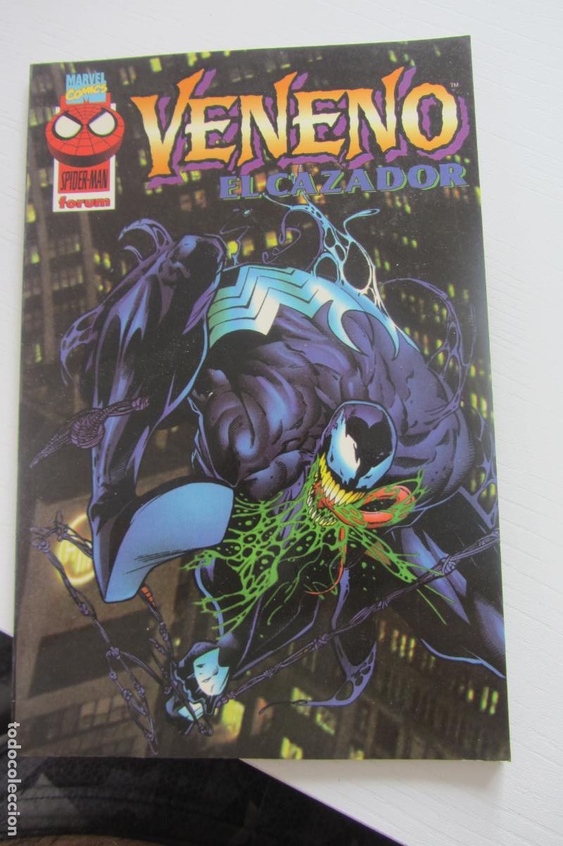 C&oacute;mics: VENENO. EL CAZADOR. 104 P&Aacute;G. A&Ntilde;O 1997. MARVEL COMICS FORUM BUEN ESTADO SDX80