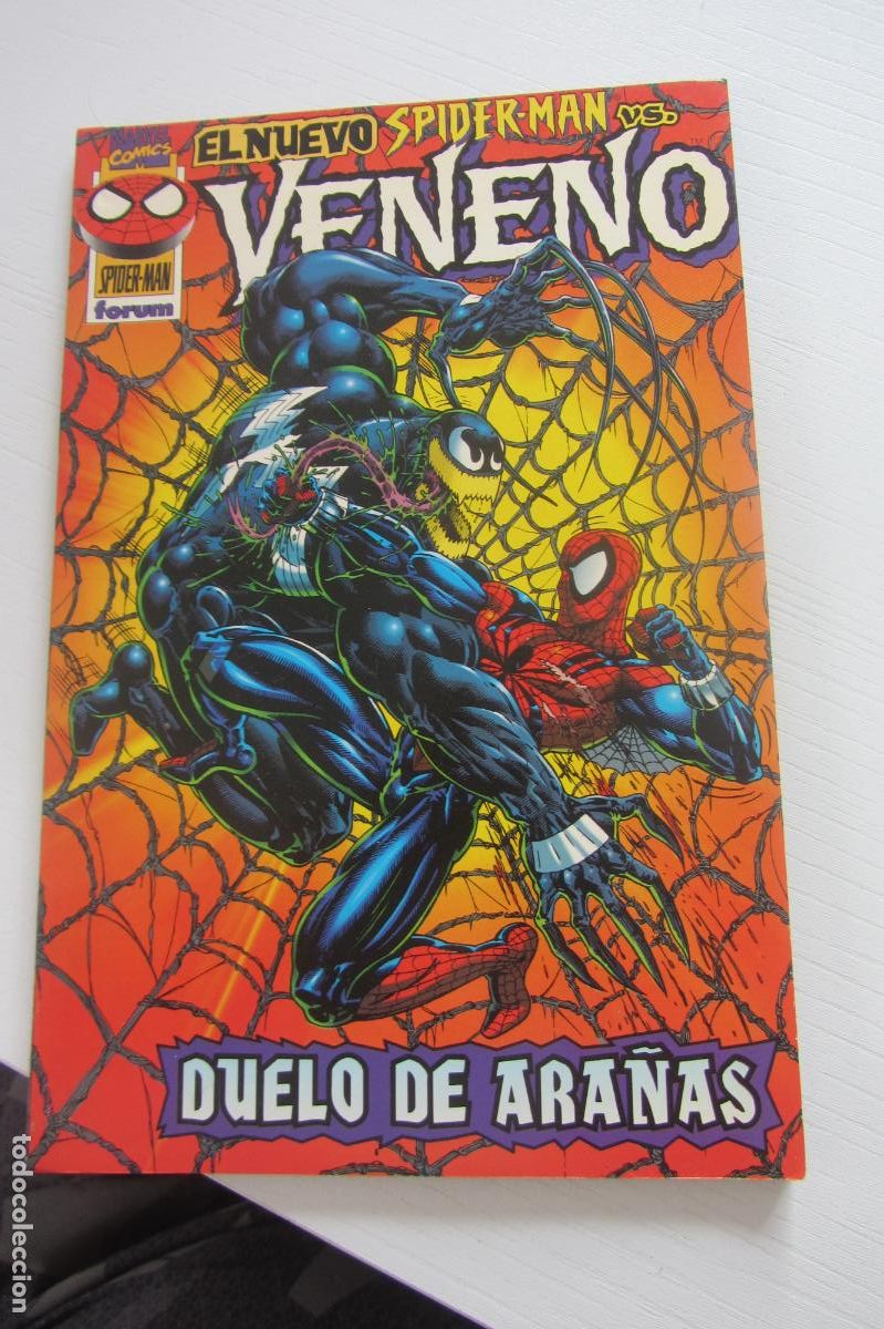 C&oacute;mics: VENENO. DUELO DE ARA&Ntilde;AS. A&Ntilde;O 1996. 104 P&Aacute;GINAS. MARVEL FORUM BUEN ESTADO SDX80