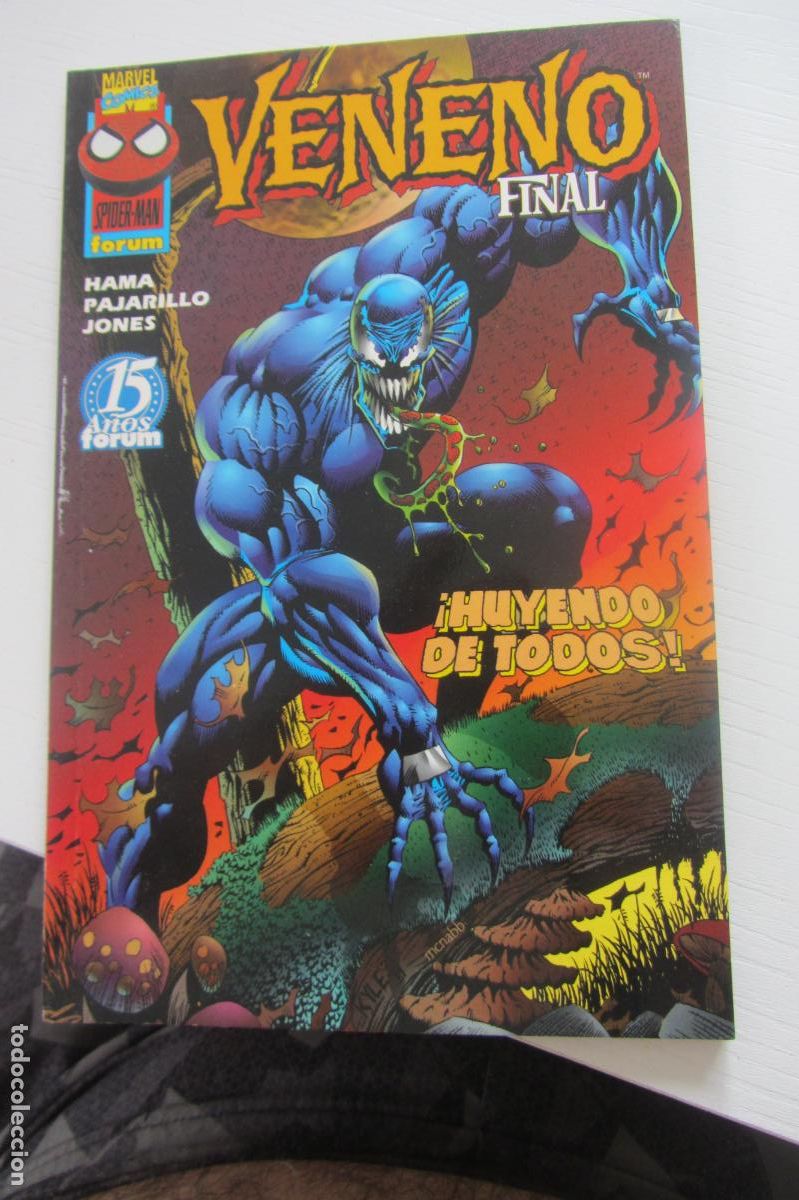 C&oacute;mics: VENENO: FINAL (Larry Hama, Mark Pajarillo) TOMO &Uacute;NICO 80 pp MARVEL FORUM BUEN ESTADO SDX80