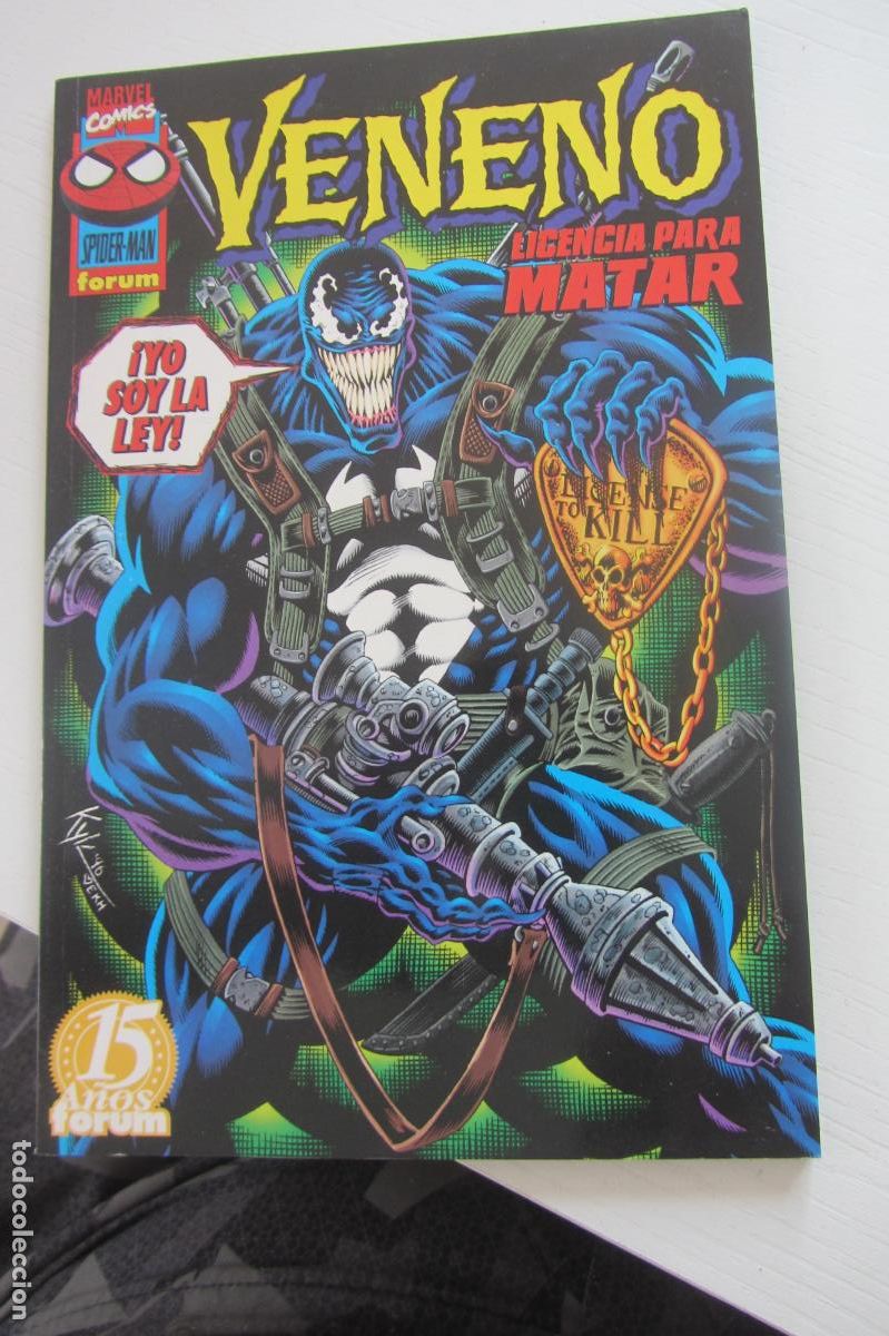 C&oacute;mics: VENENO. LICENCIA PARA MATAR. 80 P&Aacute;G. A&Ntilde;O 1998 MARVEL FORUM BUEN ESTADO SDX80