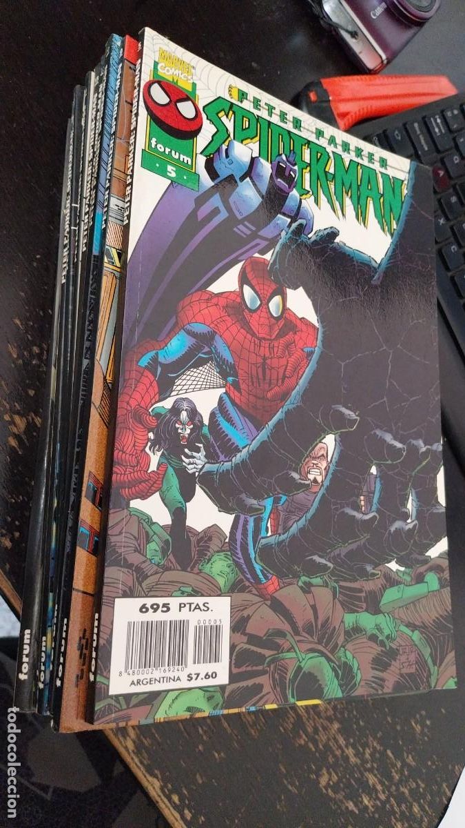 C&oacute;mics: LOTE PETER PARKER SPIDER-MAN 5 9 10 12 13 14 15 16 19 21 FORUM SDX80