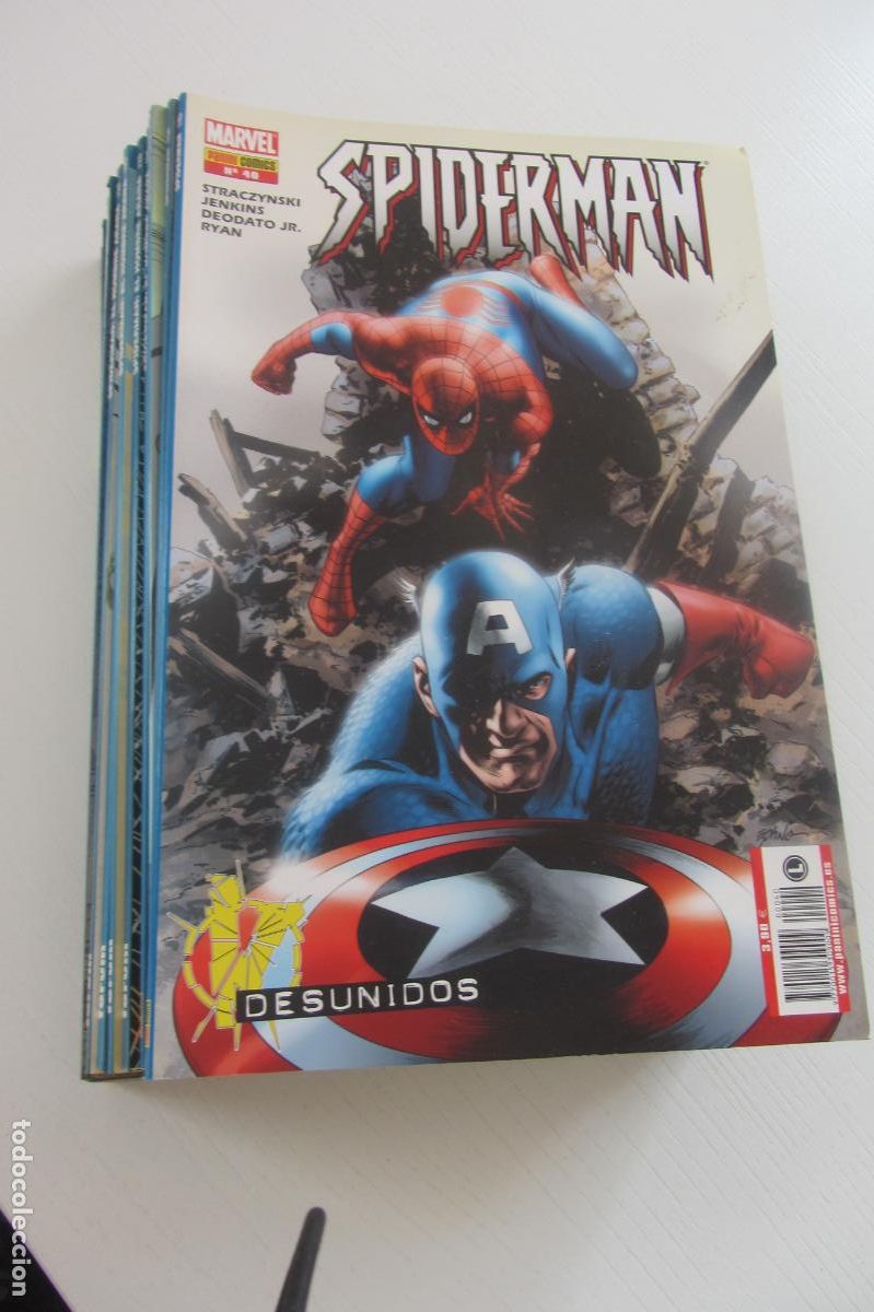 C&oacute;mics: lote SPIDERMAN VOL 6 N&deg; 1 24 25 26 27 28 29 30 31 32 33 35 36 37 39 40LOMO AZUL MARVEL FORUM SDX81