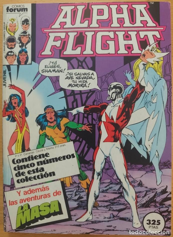 C&oacute;mics: RETAPADO ALPHA FLIGHT VOL 1. N&Uacute;MEROS 22 A 26. FORUM