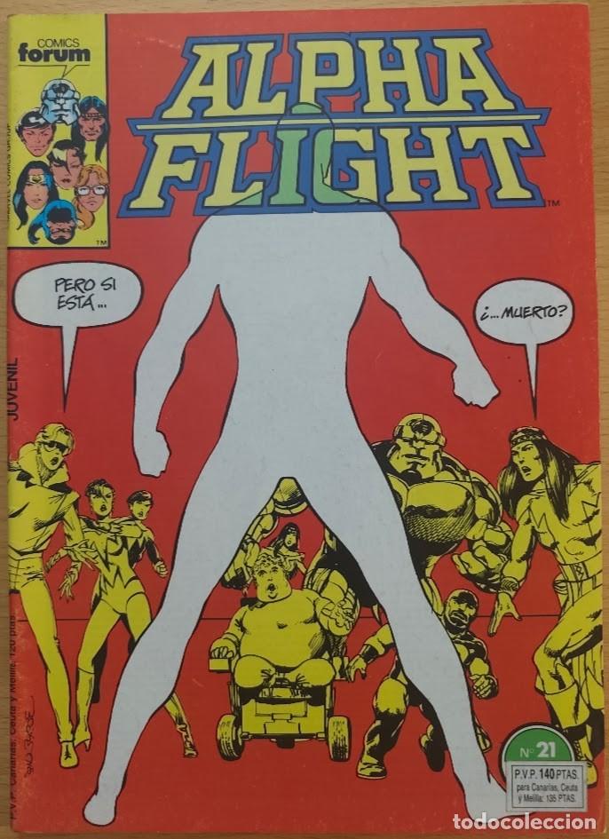 C&oacute;mics: ALPHA FLIGHT VOL 1, 21. JOHN BYRNE. FORUM