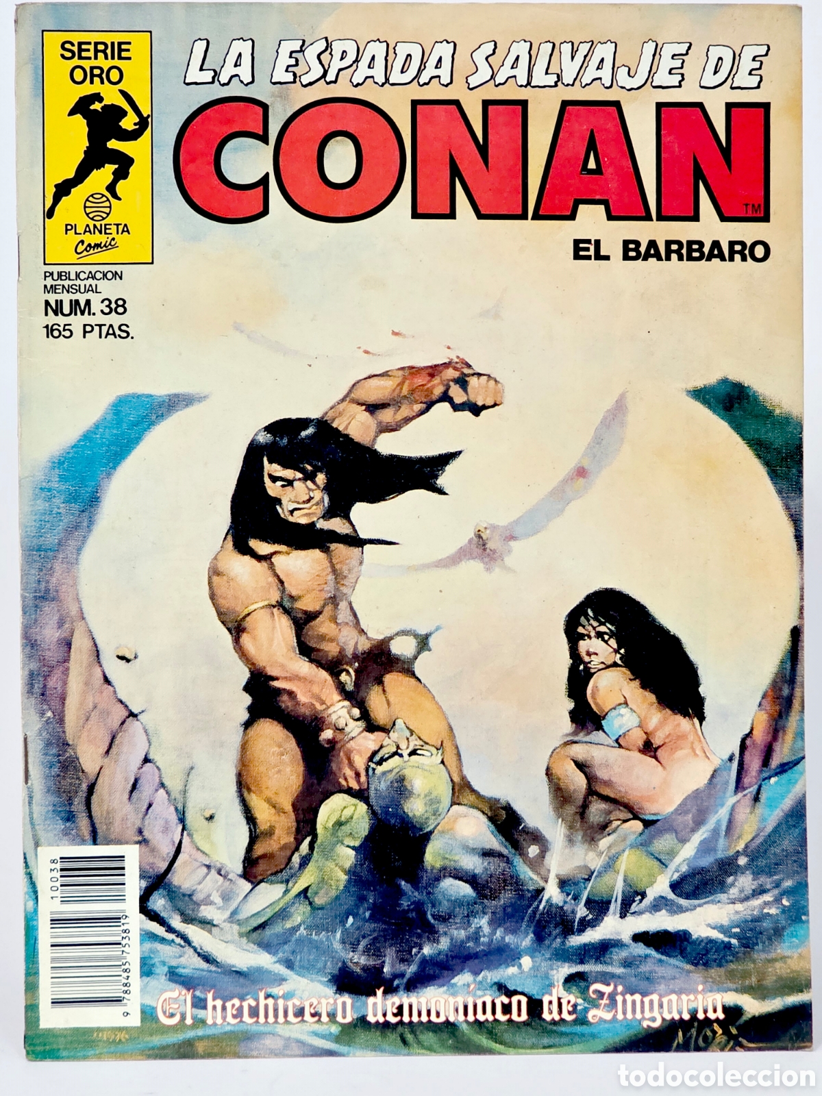 C&oacute;mics: C&Oacute;MIC LA ESPADA SALVAJE DE CONAN 38 SERIE ORO FORUM PLANETA BUEN ESTADO