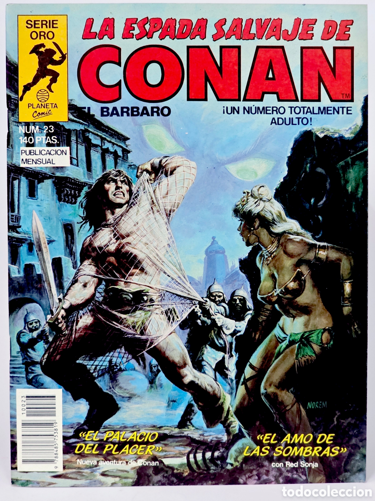 C&oacute;mics: C&Oacute;MIC LA ESPADA SALVAJE DE CONAN 23 SERIE ORO FORUM PLANETA EXCELENTE ESTADO