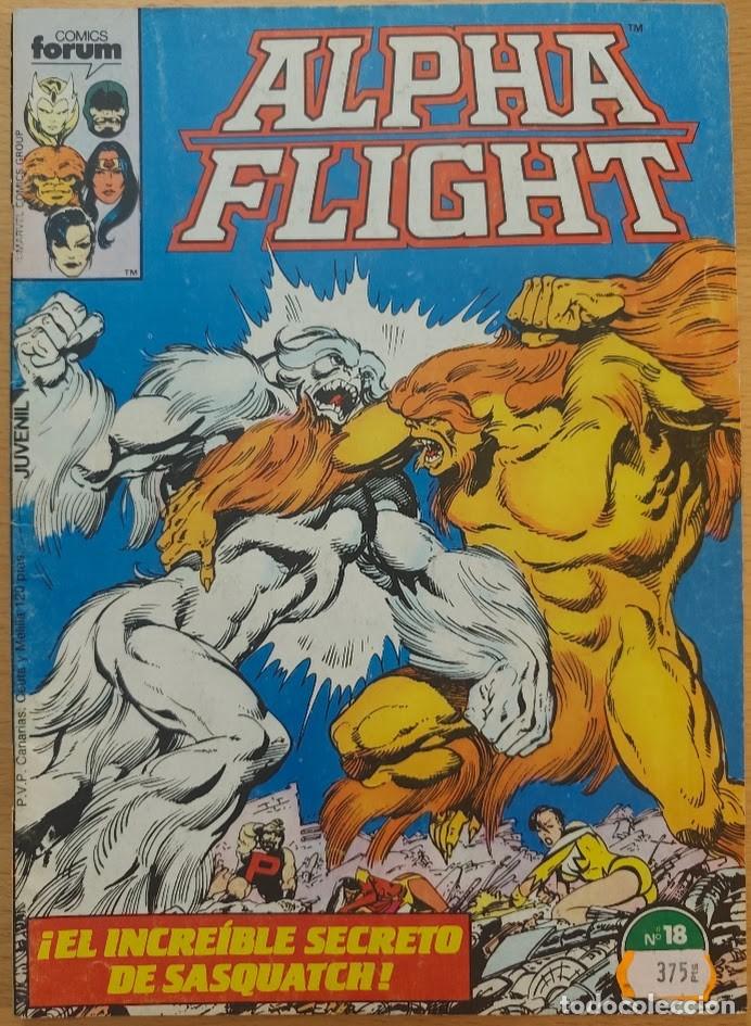 C&oacute;mics: ALPHA FLIGHT VOL 1, 18. JOHN BYRNE. FORUM