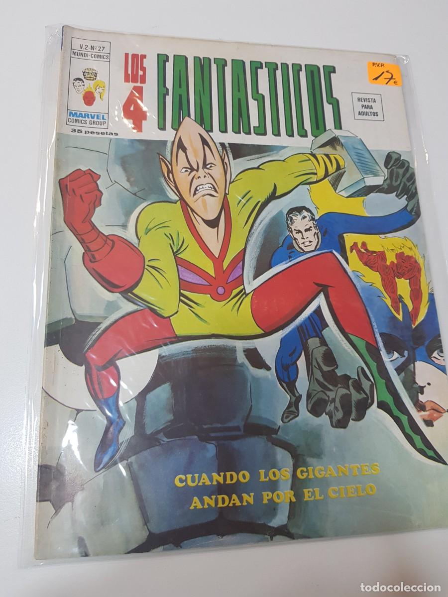 C&oacute;mics: MUNDICOMICS LOS 4 FANTASTICOS V2 N&ordm;27 CUANDO LOS GIGANTES ANDAN POR EL CIELO