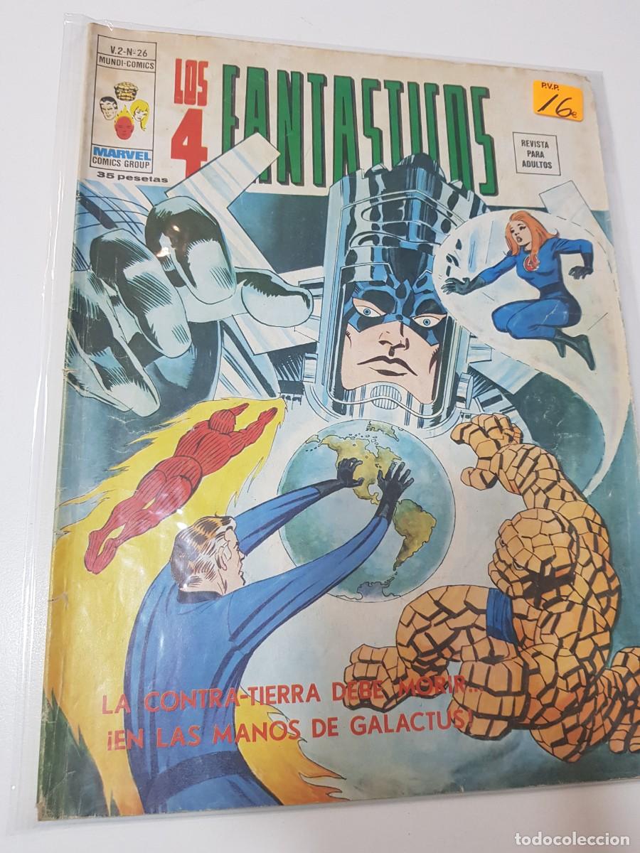 C&oacute;mics: MUNDICOMICS LOS 4 FANTASTICOS V2 N&ordm;26 LA CONTRA-TIERRA DEBE MORIR EN LAS MANOS DE GALACTUS