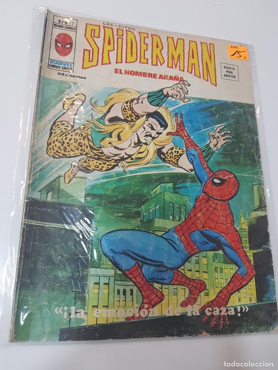 C&oacute;mics: MUNDICOMICS SPIDERMAN EL HOMBRE ARA&Ntilde;A V.3 N&ordm;17 LA EMOCION DE LA CAZA