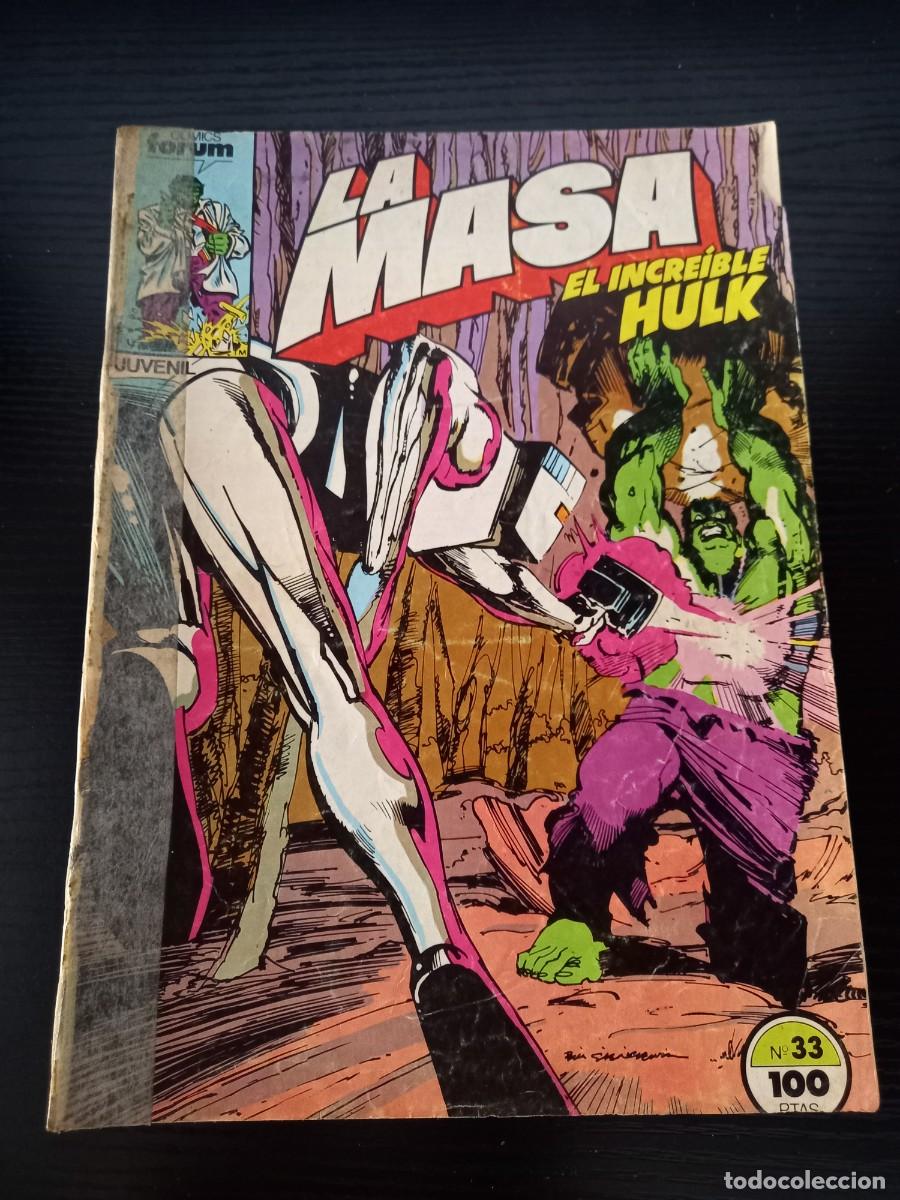 C&oacute;mics: La Masa. El incre&iacute;ble Hulk n&ordm; 33