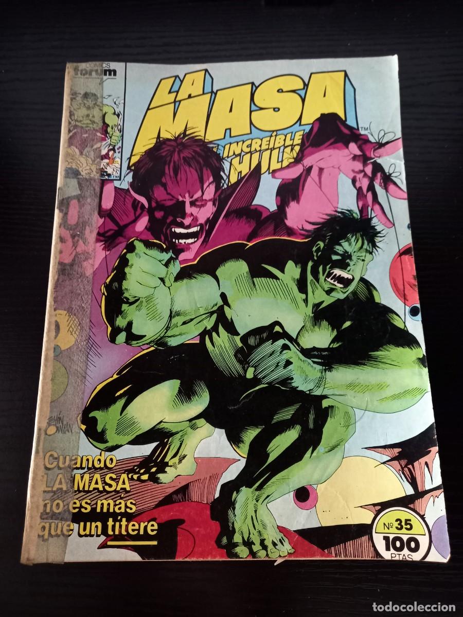 C&oacute;mics: La Masa. El incre&iacute;ble Hulk n&ordm; 35