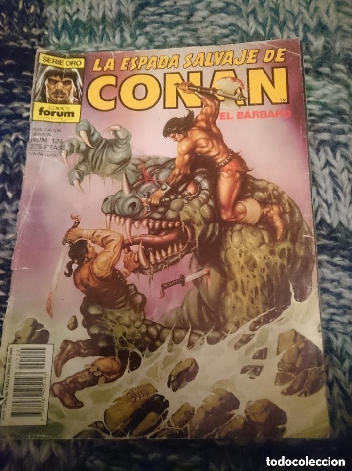 C&oacute;mics: La espada SALVAJE DE CONAN N 124 - ALGO MAL -VER FOTOS y LEER DETALLES