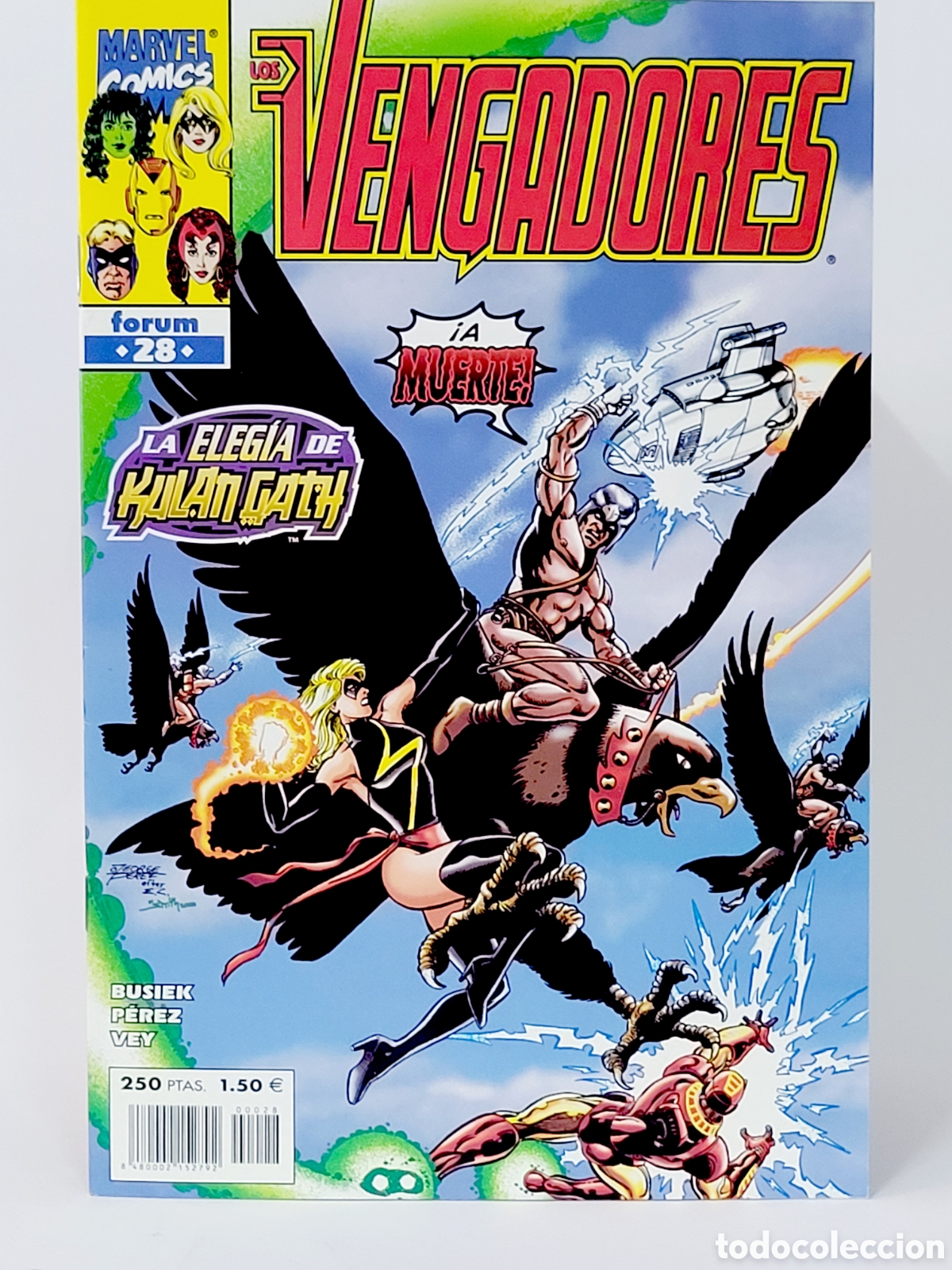 C&oacute;mics: C&Oacute;MIC LOS VENGADORES 28 FORUM MARVEL GRAPA DE KIOSCO