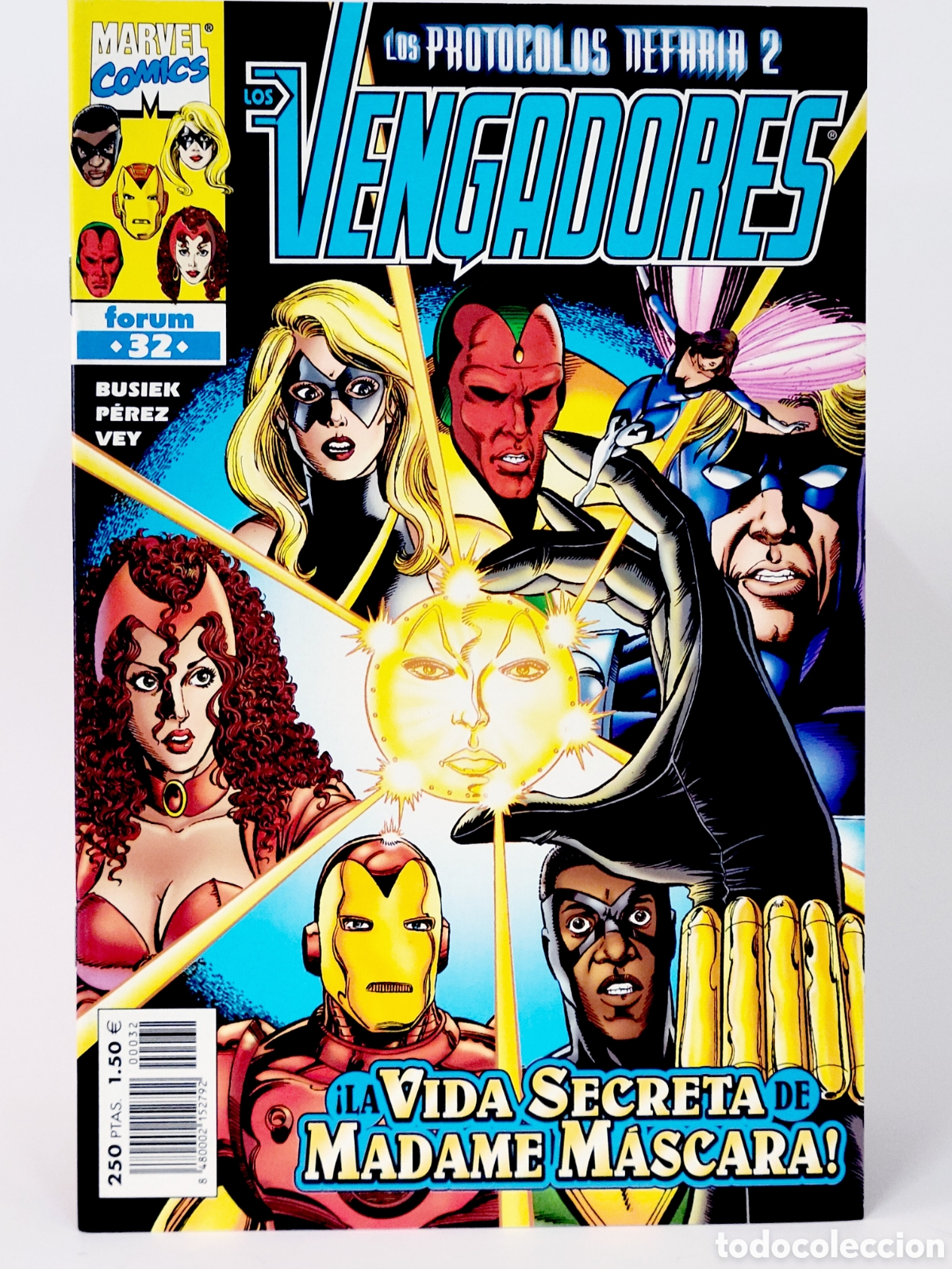 C&oacute;mics: C&Oacute;MIC LOS VENGADORES 32 VOL.3 FORUM MARVEL VOLUMEN GRAPA DE KIOSCO