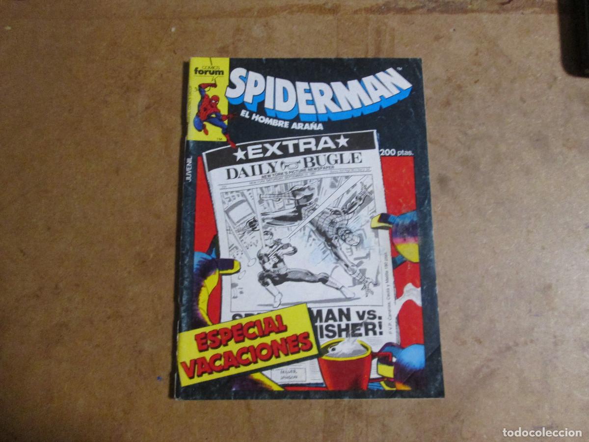 Comics: Spiderman especial n&ordm; 1 de 23, vacaciones 1986, de forum, con poster