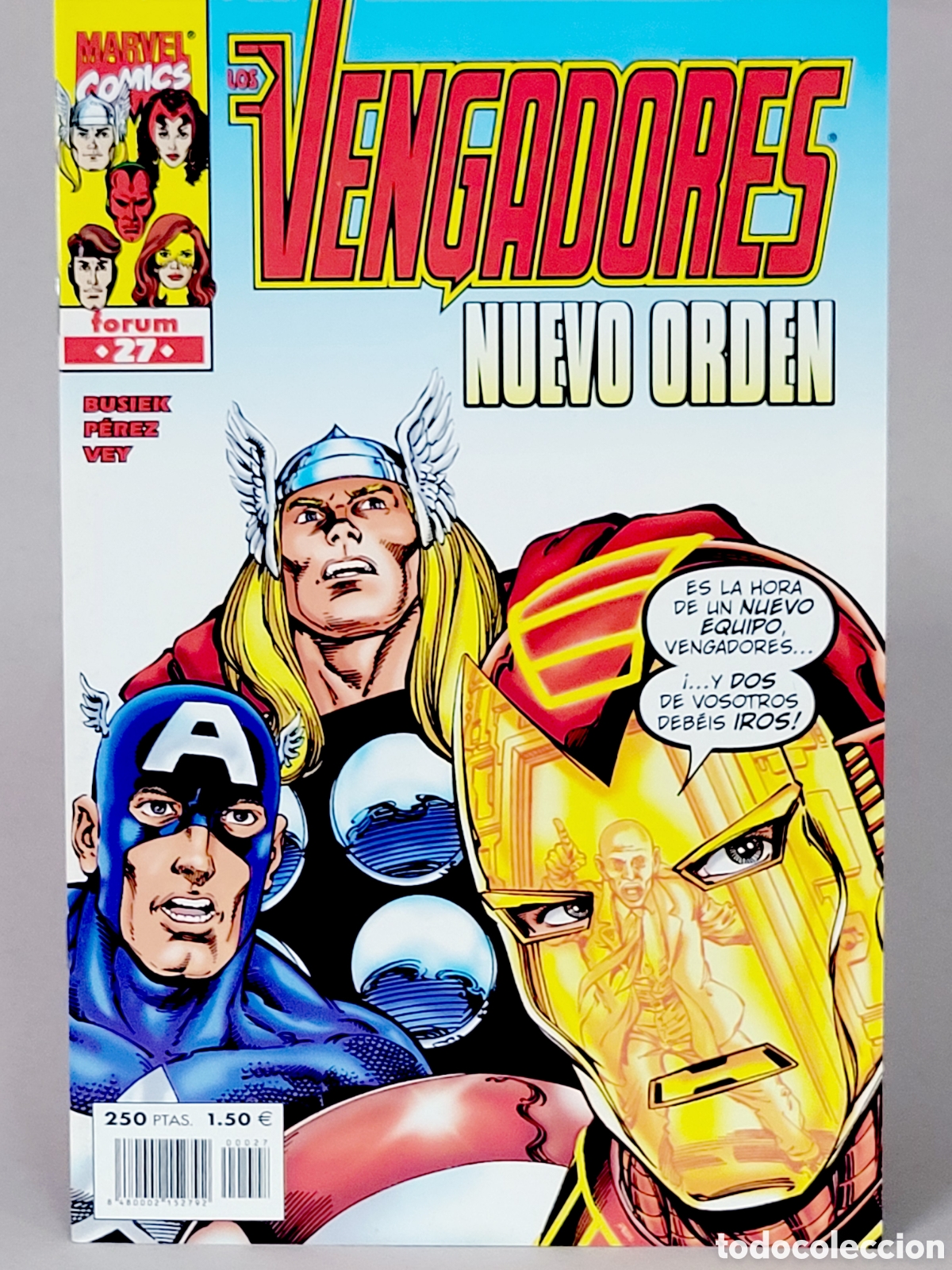 C&oacute;mics: C&Oacute;MIC LOS VENGADORES 27 VOL.3 FORUM MARVEL VOLUMEN GRAPA DE KIOSCO