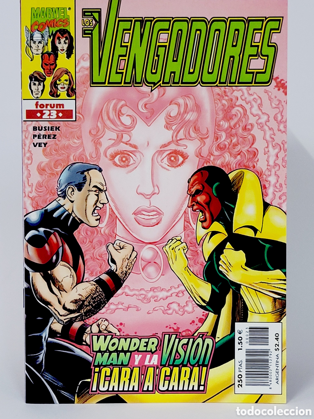 C&oacute;mics: C&Oacute;MIC LOS VENGADORES 23 VOL.3 FORUM MARVEL VOLUMEN GRAPA DE KIOSCO