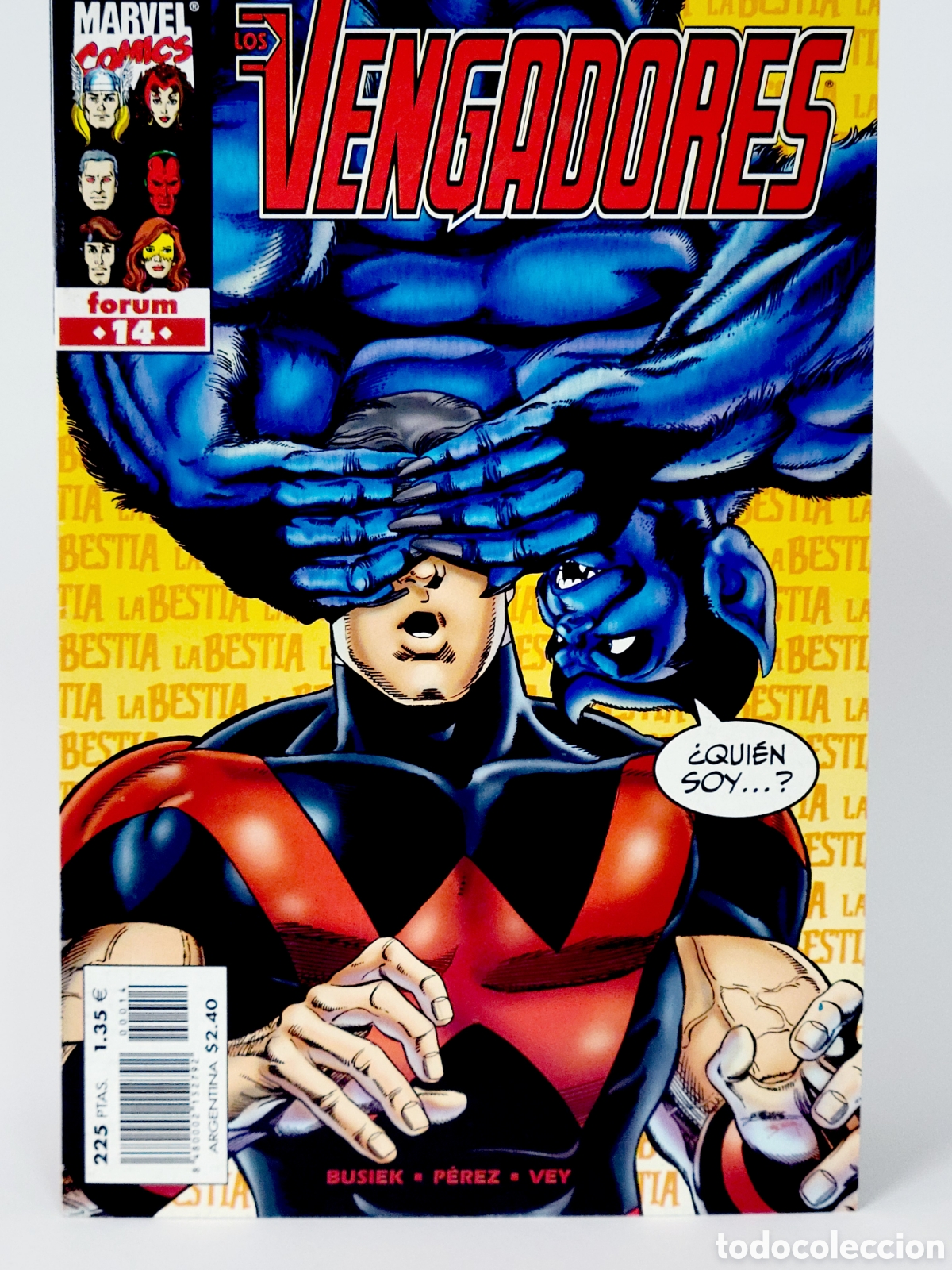 C&oacute;mics: C&Oacute;MIC LOS VENGADORES 14 VOL.3 FORUM MARVEL VOLUMEN GRAPA DE KIOSCO