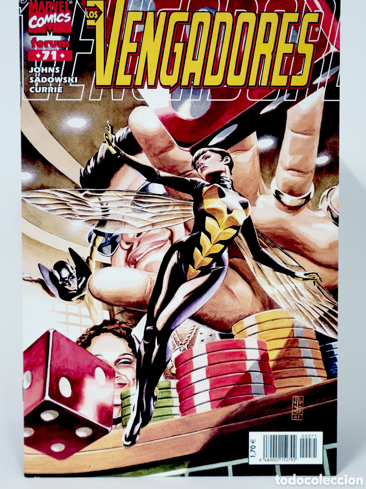 C&oacute;mics: C&Oacute;MIC LOS VENGADORES 71 VOL.3 FORUM MARVEL VOLUMEN GRAPA DE KIOSCO
