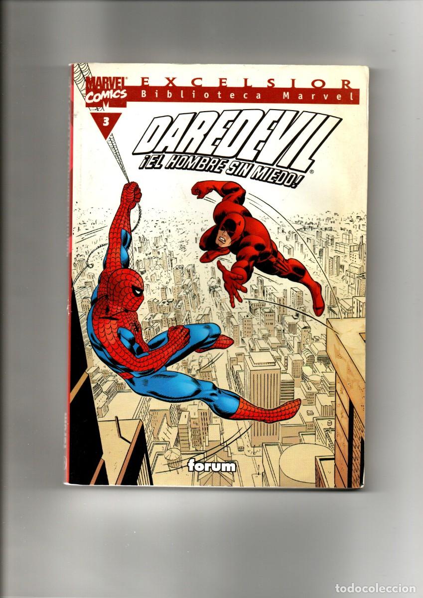 C&oacute;mics: Daredevil El Hombre Sin Miedo N&ordm; 3 - 5 - 6 - 9 - 10. Editorial Forum 178 P&aacute;ginas. Biblioteca Marvel