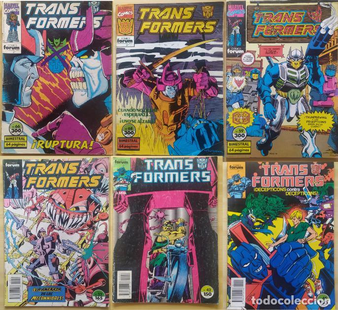 C&oacute;mics: Lote 6 c&oacute;mics Transformers Buen estado &middot; C&oacute;mics F&oacute;rum &middot; Tapa blanda &middot; Espa&ntilde;ol