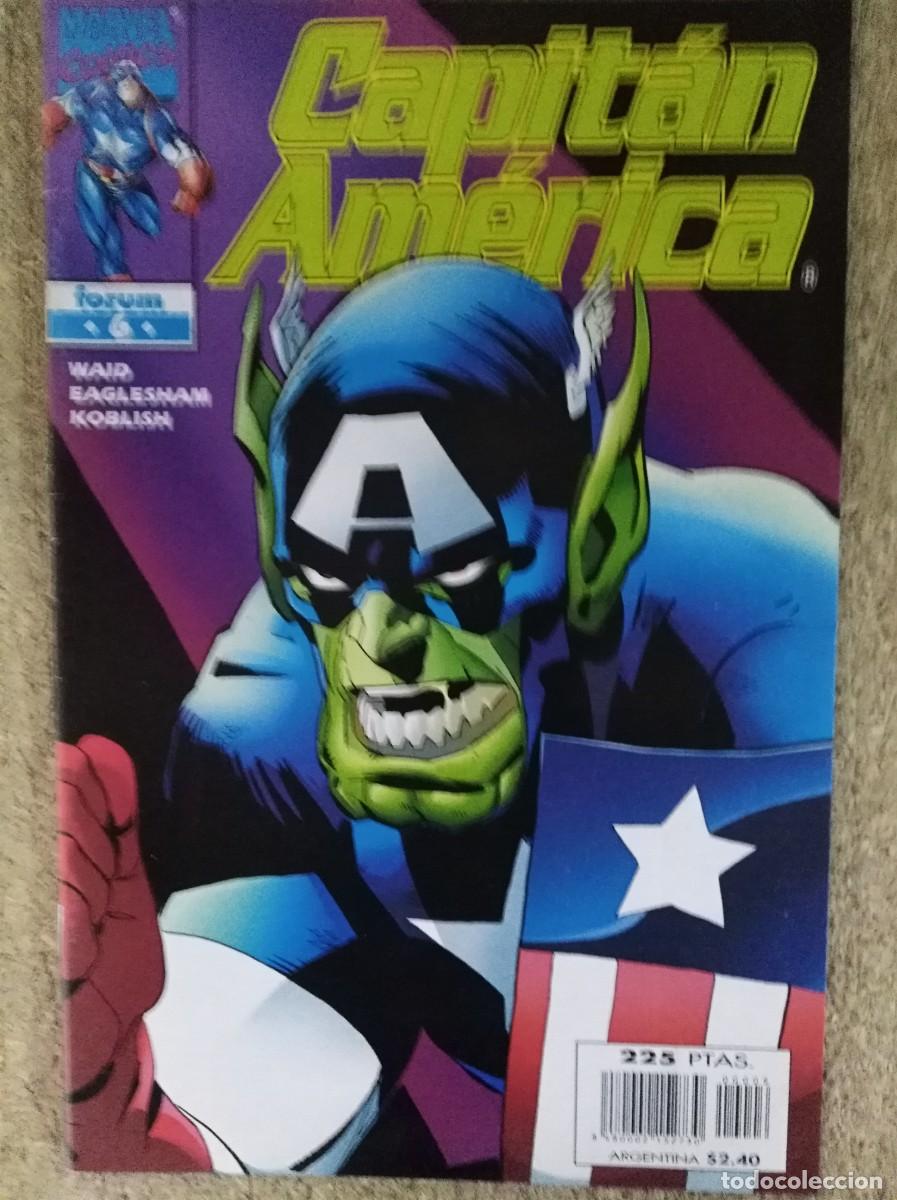 C&oacute;mics: Capitan America 6.Vol.4.Marvel.Forum
