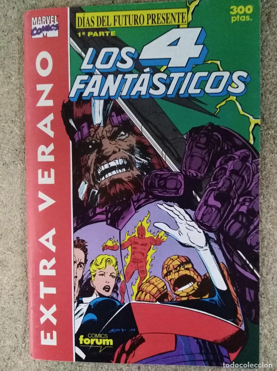 C&oacute;mics: Los 4 Fantasticos.Extra Verano 1991.Dias del Futuro Presente 1&ordf; parte.Marvel.Forum