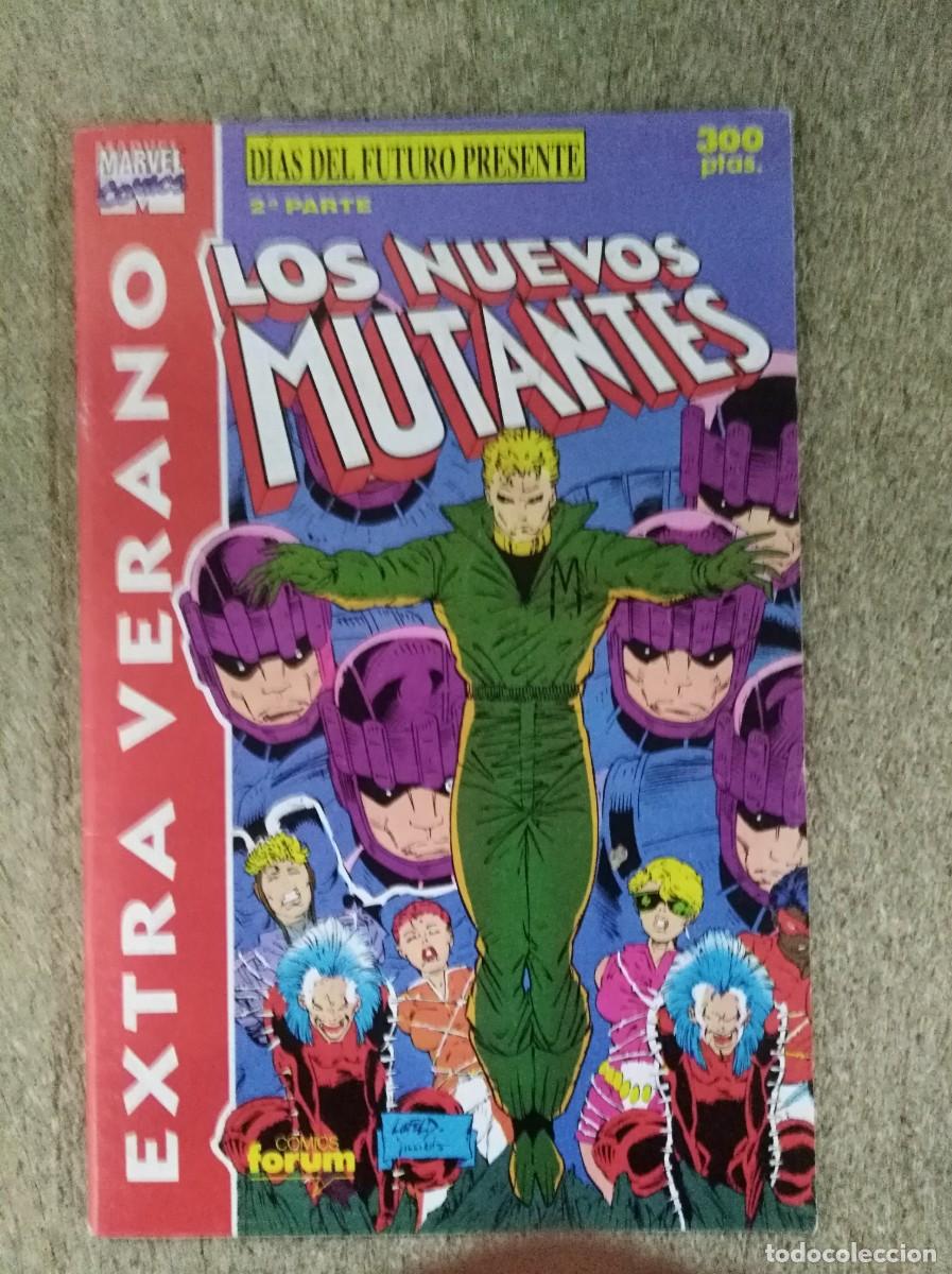 C&oacute;mics: Los Nuevos Mutantes.Extra verano 1991.Dias del Futuro Presente 2&ordf; parte.Marvel.Forum