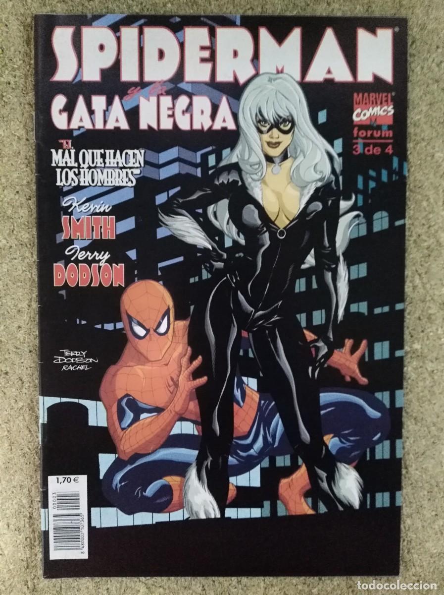 C&oacute;mics: Spiderman y La Gata Negra 3.Marvel. Forum