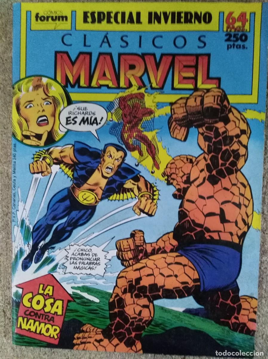 C&oacute;mics: Clasicos Marvel.Especial Invierno 1989.Marvel.Forum