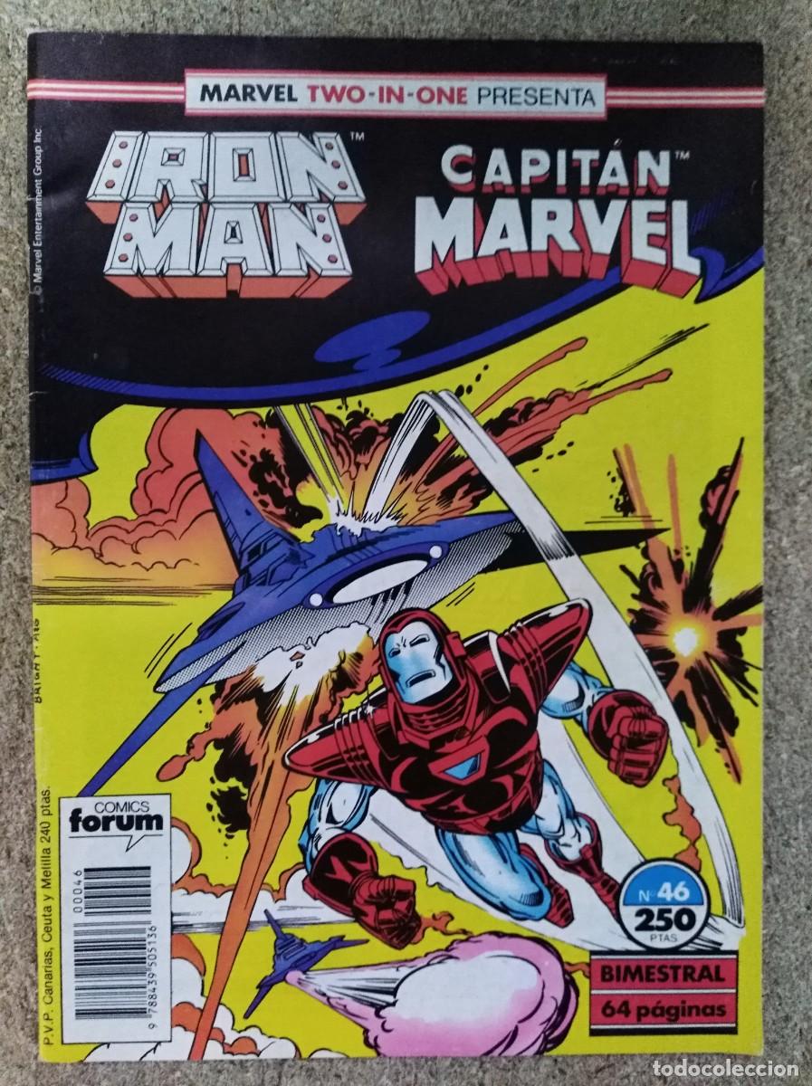 C&oacute;mics: Marvel Two In One.Iron Man/Capitan Marvel 46.Marvel.Forum