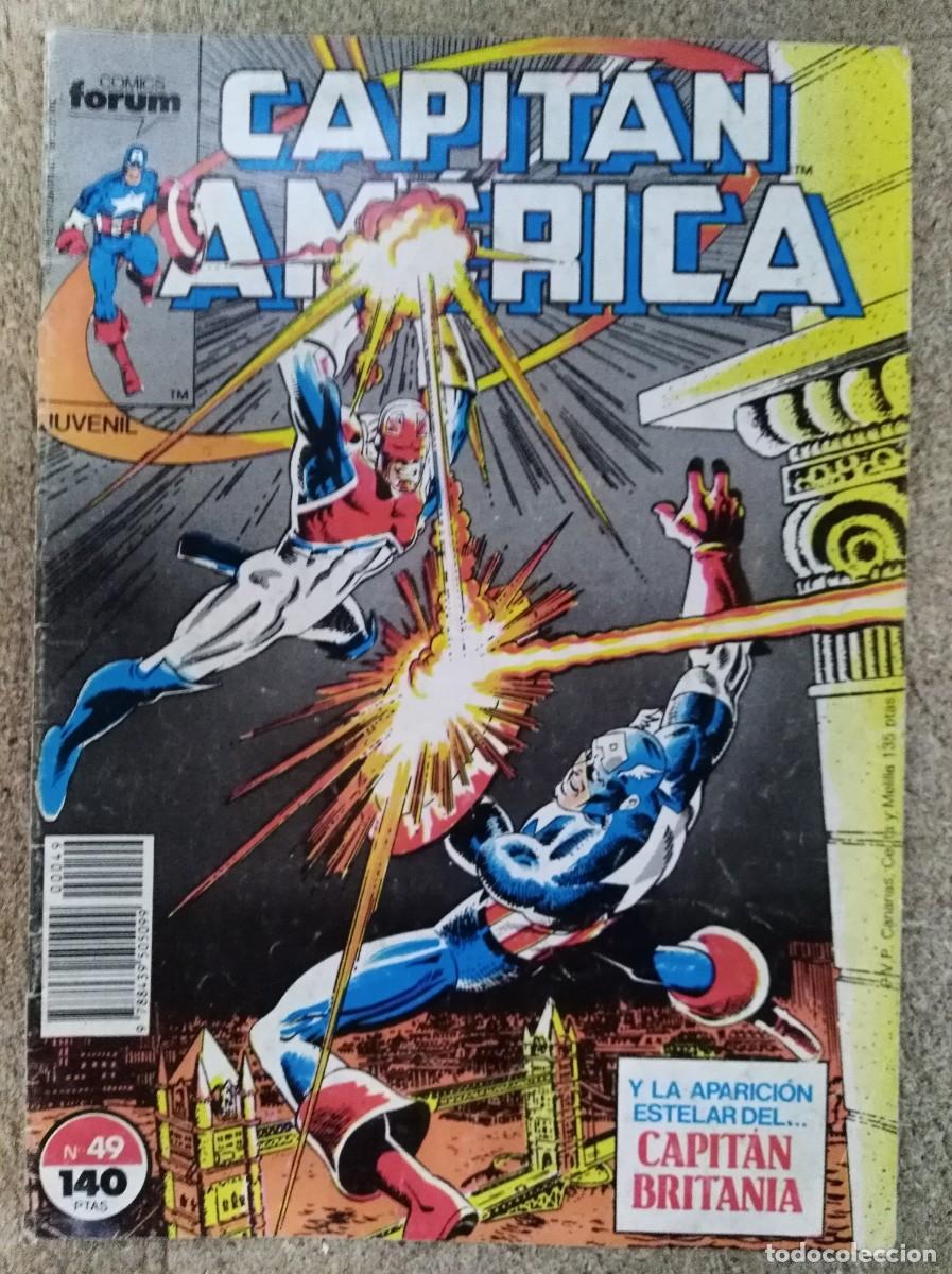 C&oacute;mics: Capitan America 49.Vol.1.Marvel.Forum