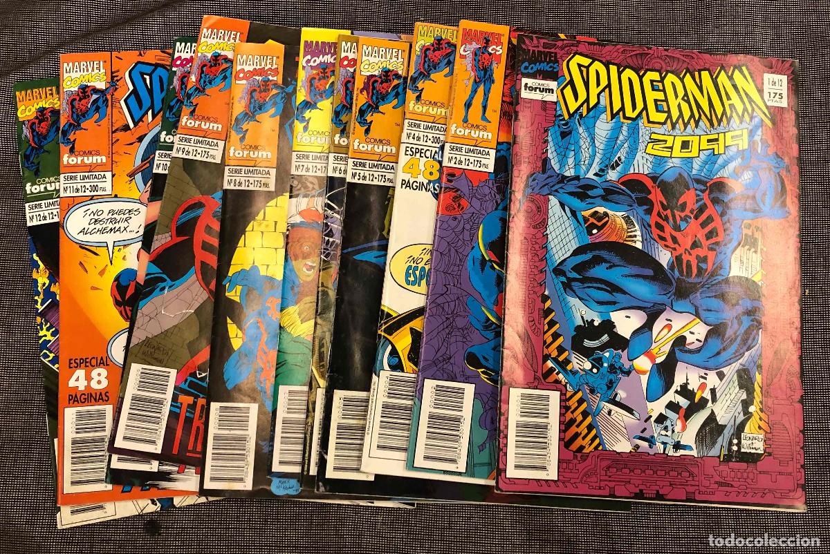 C&oacute;mics: SPIDERMAN 2099 SERIE LIMITADA DE 12 NUMEROS. SOLO FALTA N&ordm; 3. FORUM PLANETA 1994