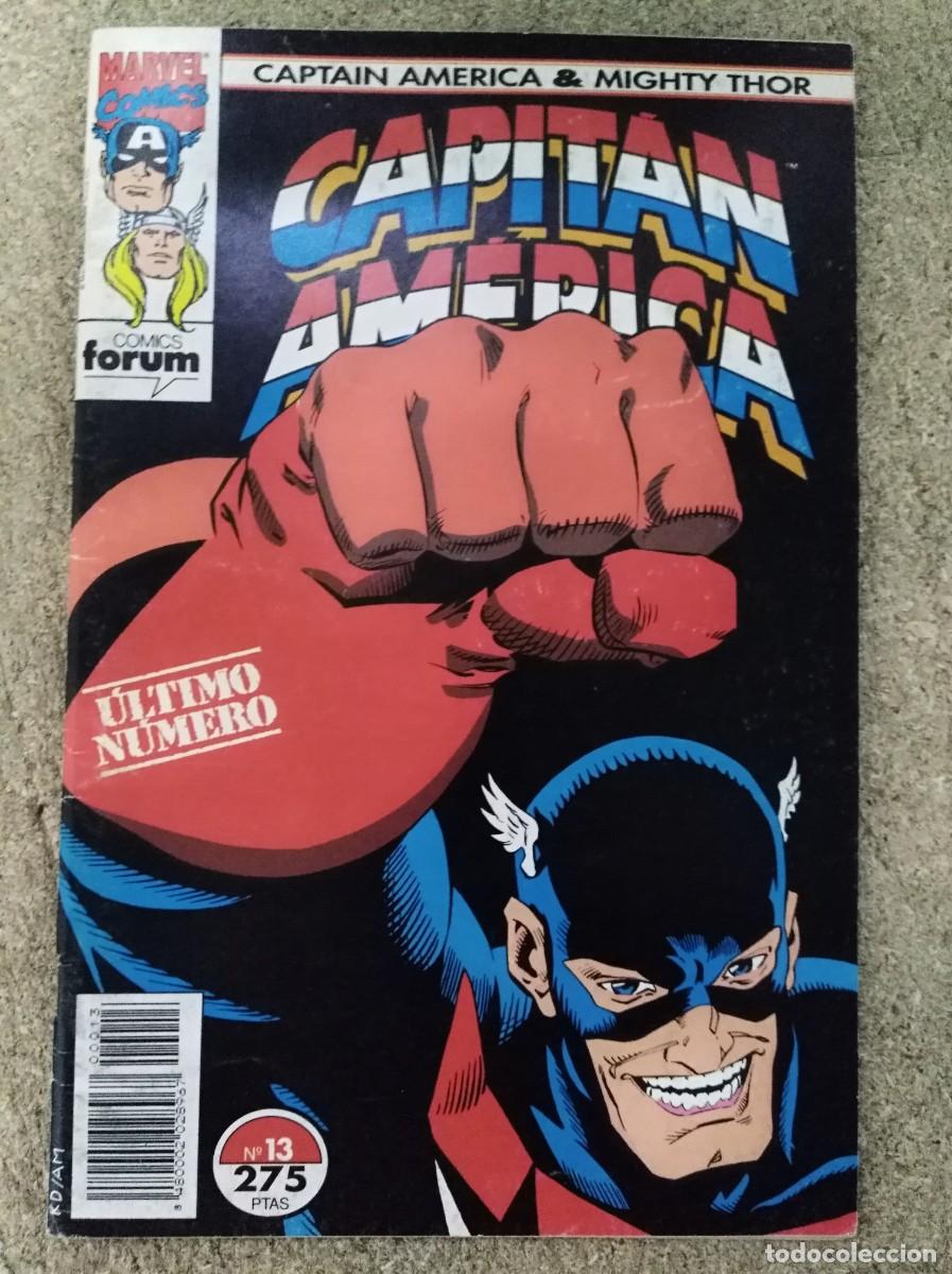 C&oacute;mics: Capitan America 13.Vol.2.Marvel.Forum