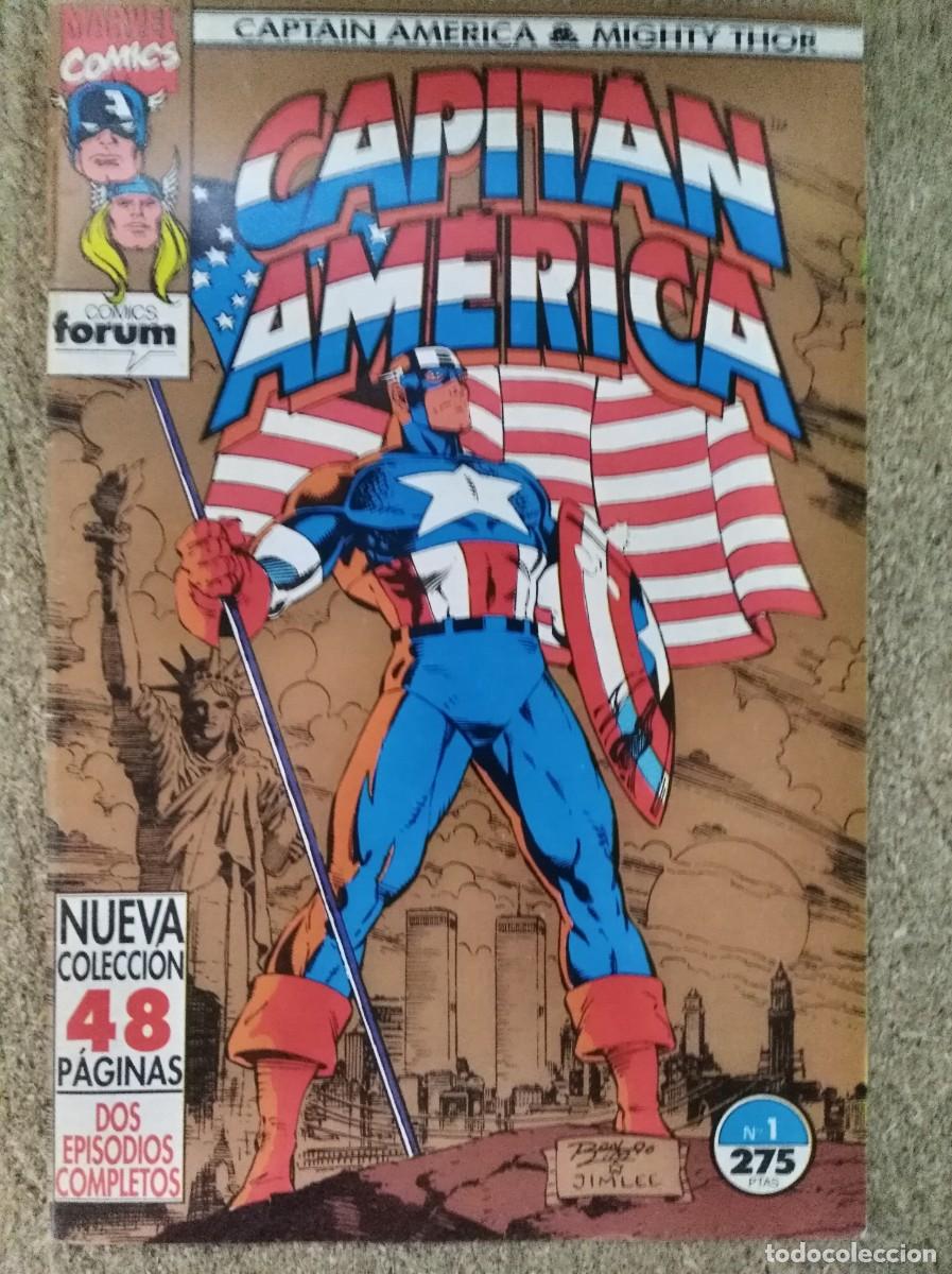 C&oacute;mics: Capitan America 1.Vol.2.Marvel.Forum