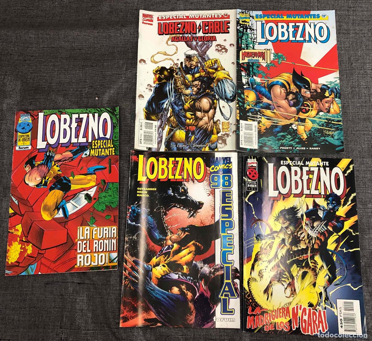 C&oacute;mics: LOBEZNO ESPECIAL MUTANTE 1-16-17, 98 ESPECIAL, ESPECIAL X-MEN 1. FORUM PLANETA