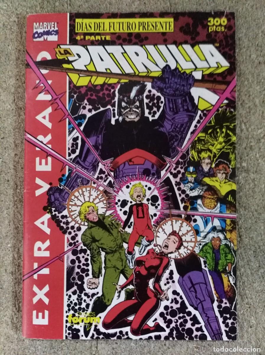 C&oacute;mics: Patrulla X.Dias del Futuro Presente (4&ordf; parte).Extra verano 1991.Marvel.Forum