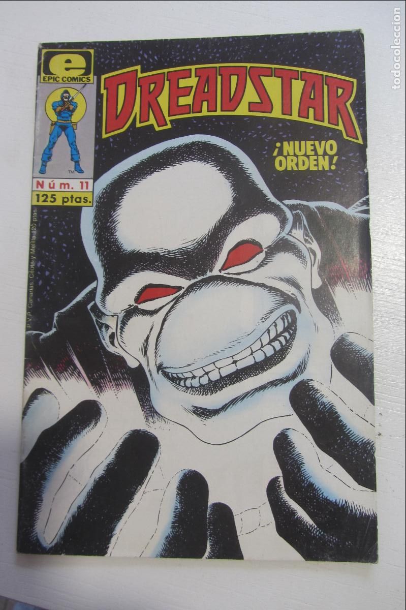 C&oacute;mics: DREADSTAR de JIM STARLIN N.&ordm; 11 EPIC COMICS 1986 MARVEL / ARX377